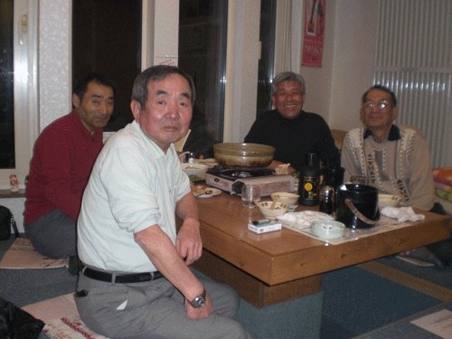 昨夜のお客さま! 常連さんの宴会♪