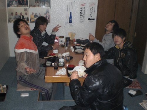 昨夜のお客さま! 優勝を目指して♪