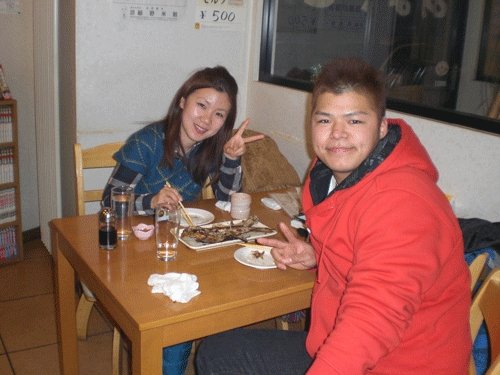 昨夜のお客さま!京都からのお客さま♪