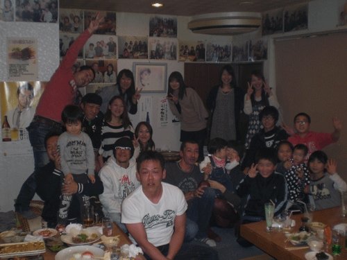 昨夜のお客さま! 同級生の忘年会♪