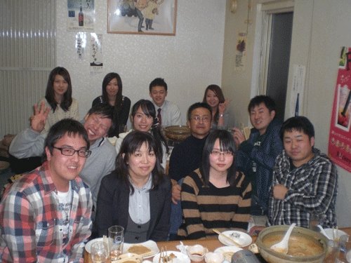 昨夜のお客さま! 忘年会をありがとうございます♪