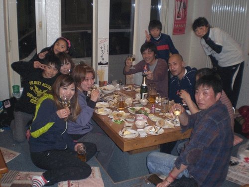 昨夜のお客さま! 感謝、感謝の仲間達♪