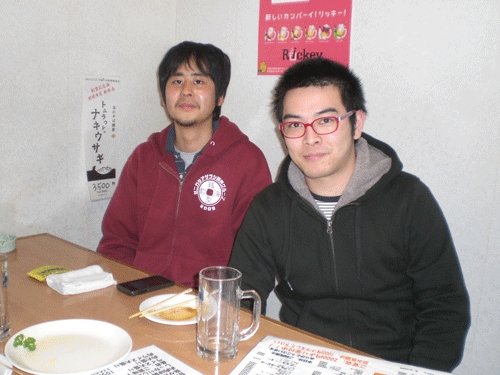 昨夜のお客さま! お久し振りの常連さん♪