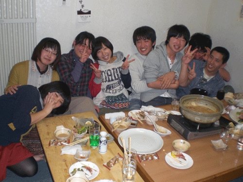 昨夜のお客さま! 笑顔にかんぱ～い♪