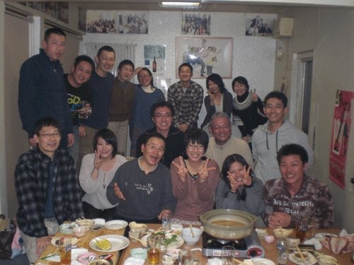 昨夜のお客さま! 美味しい酒と笑顔で宴会♪