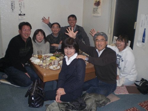 昨夜のお客さま! 美味い酒と笑顔で宴会♪