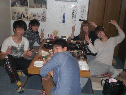 昨夜のお客さま!釧路の仲間達♪