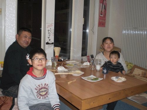 昨夜のお客さま! ご家族でご来店頂きました♪