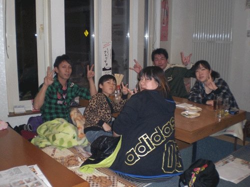 昨夜のお客さま! 仲間達♪