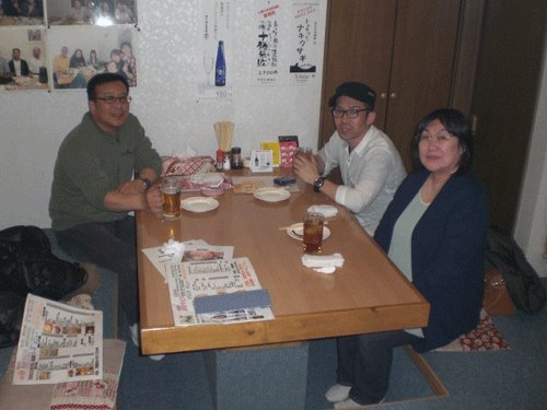 昨夜のお客さま!初めてかなァ♪