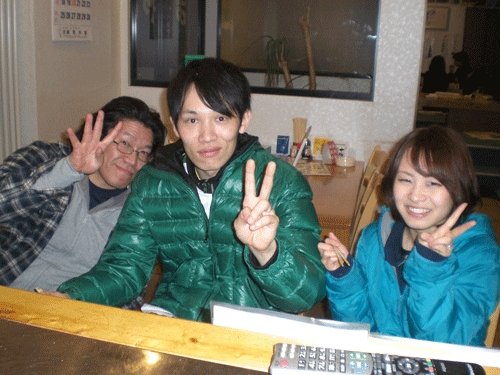 昨夜の仲間達♪