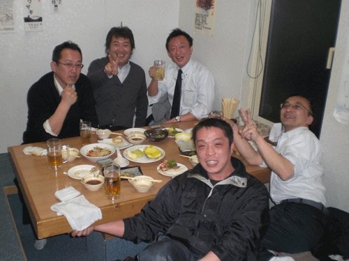 昨夜のお客さま!宴会をありがとうございます♪