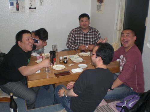 昨夜のお客さま!泣いた人笑った人♪