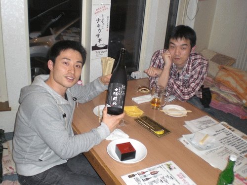 昨夜のお客さま!『十勝晴れ』飲んだぞ♪