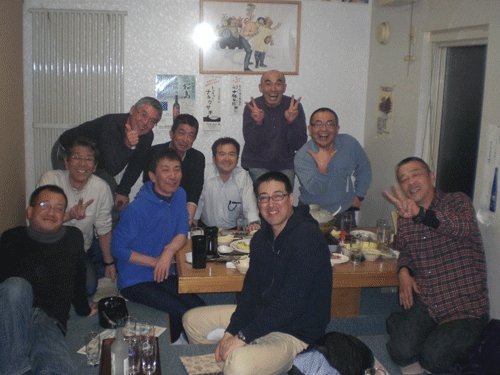 昨夜のお客さま!宴会、盛り上がりましたよ♪