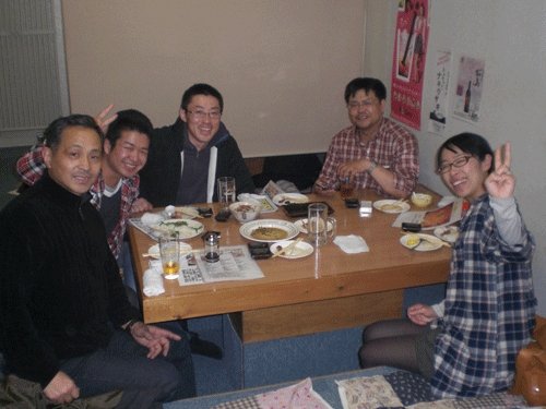 昨夜のお客さま!楽しいお客さまでしたよ♪