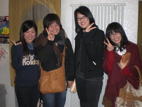 昨夜のお客さま!畜大生のお客さま♪