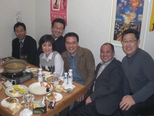 昨夜のお客さま!宴会をありがとうございます♪