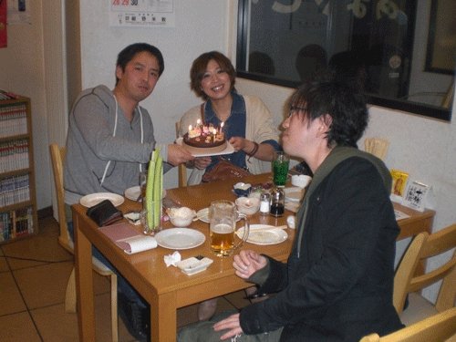 昨夜のお客さま!いつもありがとうね♪