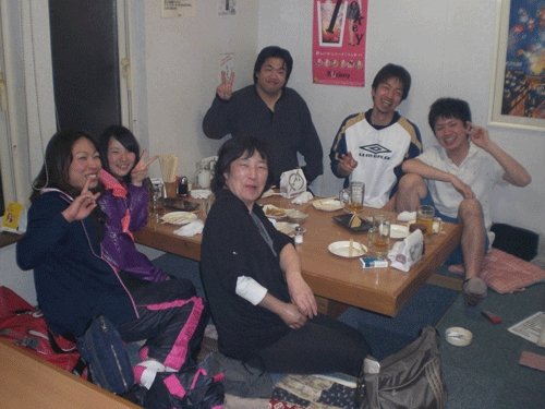 昨夜のお客さま! 楽しいお客さまでしたよ♪