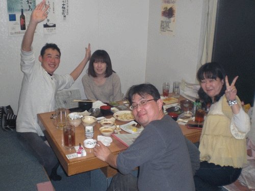 昨夜のお客さま!常連さんに感謝♪