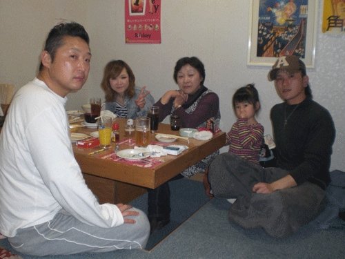 昨夜のお客さま!ご家族でご来店頂きました♪