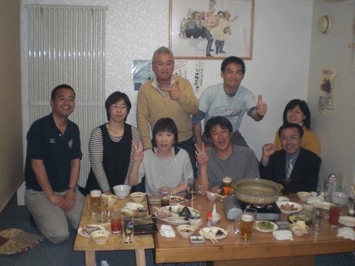 昨夜のお客さま!お帰りなさい♪