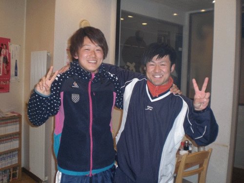 昨夜のお客さま! 畜大生のおふたり♪