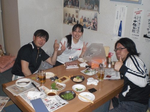 昨夜のお客さま!仲間達♪