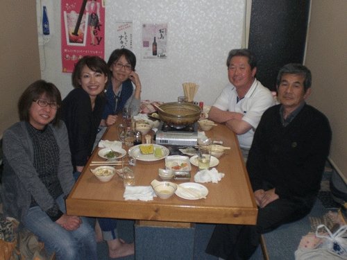 昨夜のお客さま !宴会をありがとうございます♪