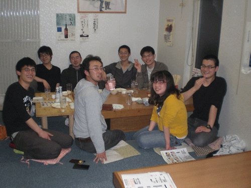 昨夜のお客さま!酒だァ、酒だァ、宴会だァ♪