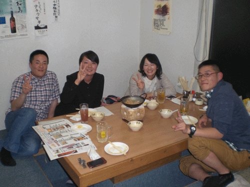 昨夜のお客さま!笑顔がいっぱ～いのお客さま♪