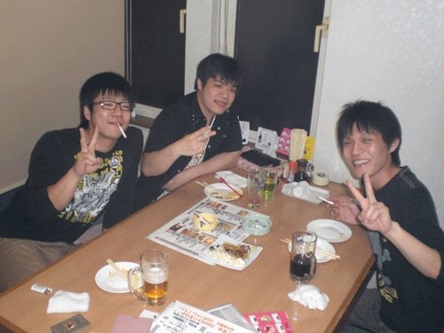 昨夜のお客さま!常連さんに感謝♪