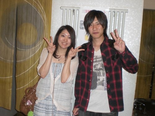 昨夜のお客さま!ナイスなカップル♪