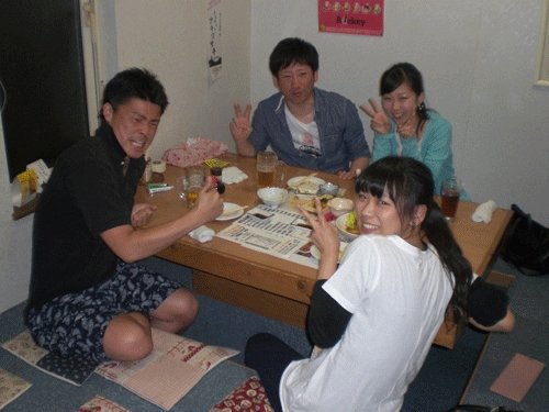 昨夜のお客さま!笑顔がいっぱ～いのお客さま♪