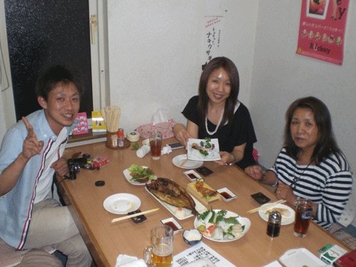 昨夜のお客さま!岡山県からのお客さま♪