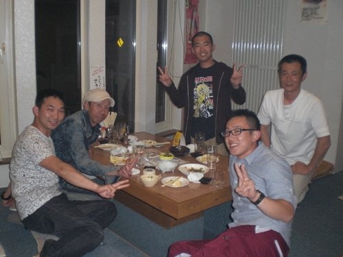 昨夜のお客さま!倶知安からのお客さま♪