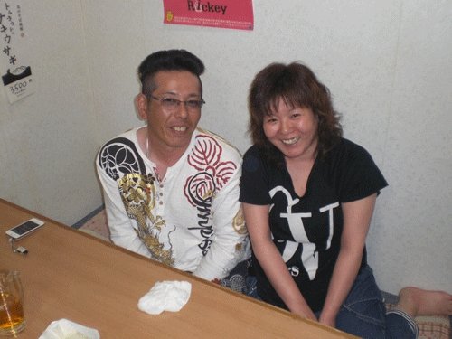 昨夜のお客さま！感謝、感謝の常連さん♪