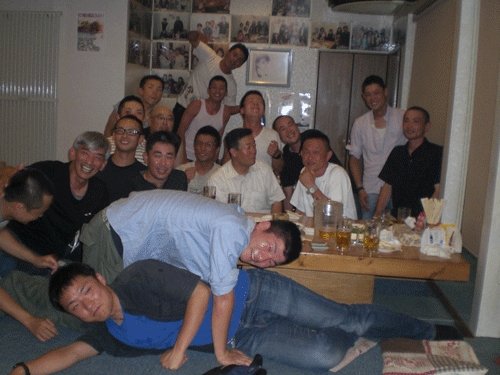 昨夜のお客さま!盛り上がった宴会♪