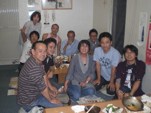 昨夜のお客さま!愛知県から会社の慰安旅行♪