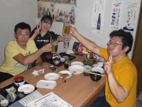 昨夜のお客さま!ありがとうね仲間達♪