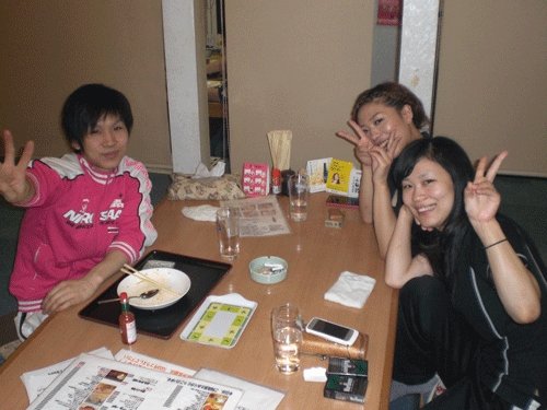 昨夜のお客さま!感謝、感謝の仲間達♪