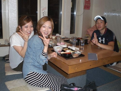 昨夜のお客さま!笑顔をありがとう♪