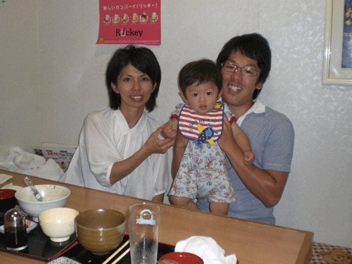 昨夜のお客さま！神戸から北海道観光に♪