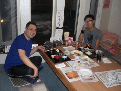 昨夜のお客さま!感謝、感謝の仲間達♪