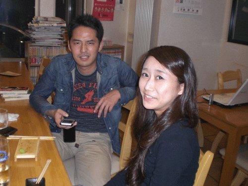 昨夜のお客さま!同級生だ～よ♪