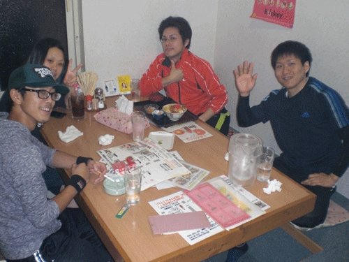 昨夜のお客さま!仲間達♪