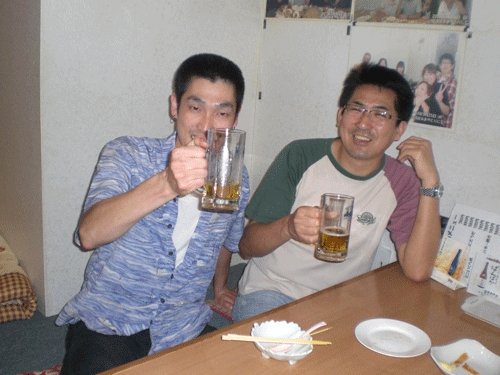 昨夜のお客さま! 初めて会ったまぶだち♪