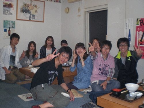 昨夜のお客さま!畜大生のサンキューディナー♪