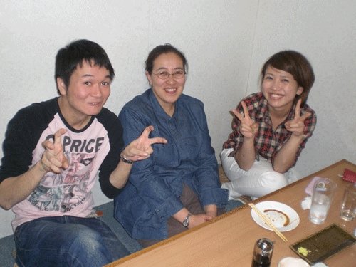 昨夜のお客さま!笑顔に感謝、感謝♪